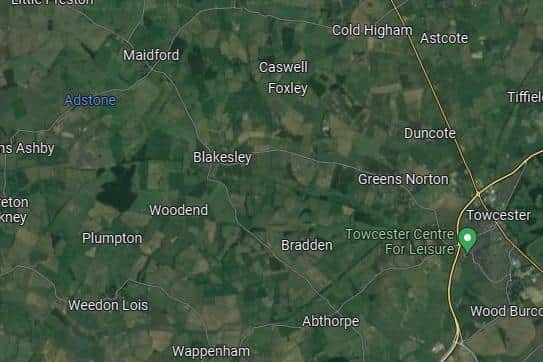 Maidford, Adstone, Abthorpe and the surrounding area has been affected by the burst mains, according to Anglian Water