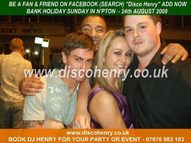 Nostalgic pictures from a night out on the town