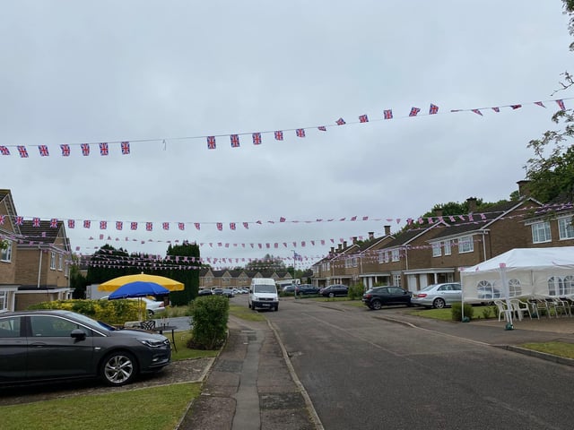 Hertford Court, Little Billing hosted a party for the whole area with face painting, activities, live music and more.