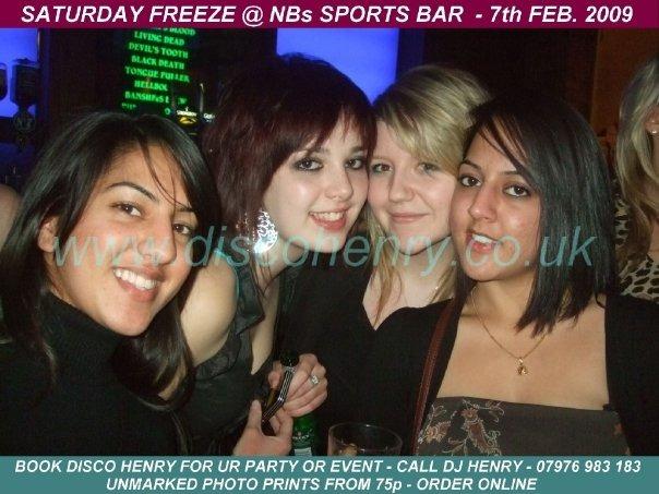 Nostalgic pictures from a night out at Isola Bar and NB's 14 years ago