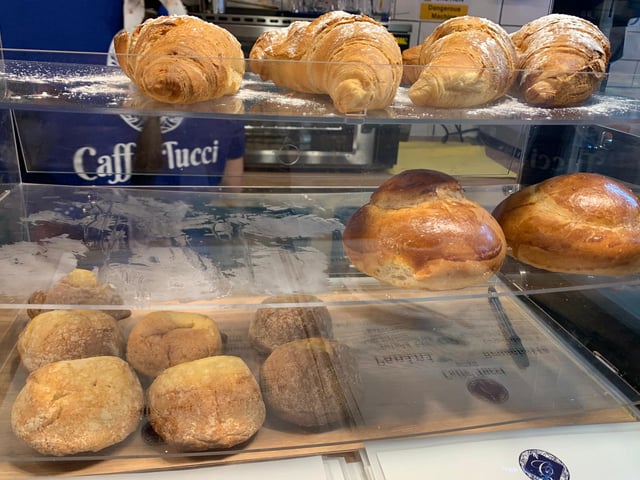 Stop by the cafe for breakfast or lunch and enjoy the delicious baked goods on offer
