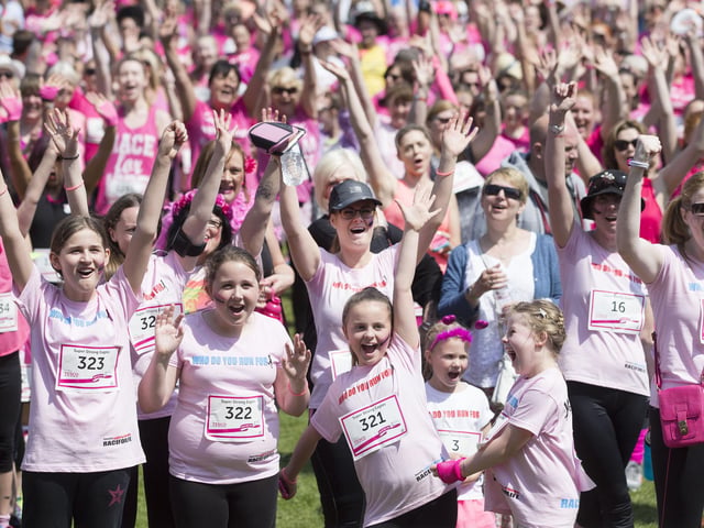 2016 - 5k Race For Life, Abington Park, Abington Park Crescent, Northampton.