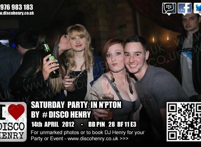 Nostalgic pictures from a night out at NB's