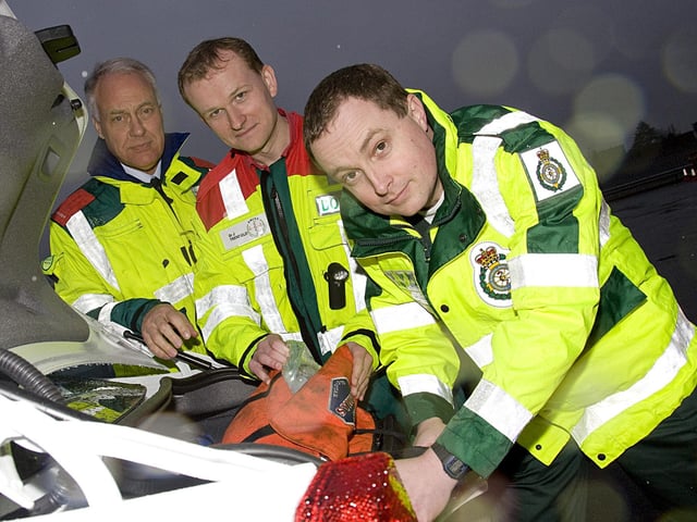 2010 - Northampton General Hospital,  A & E Peter Gordon, John Trenfield, Neil Thomson