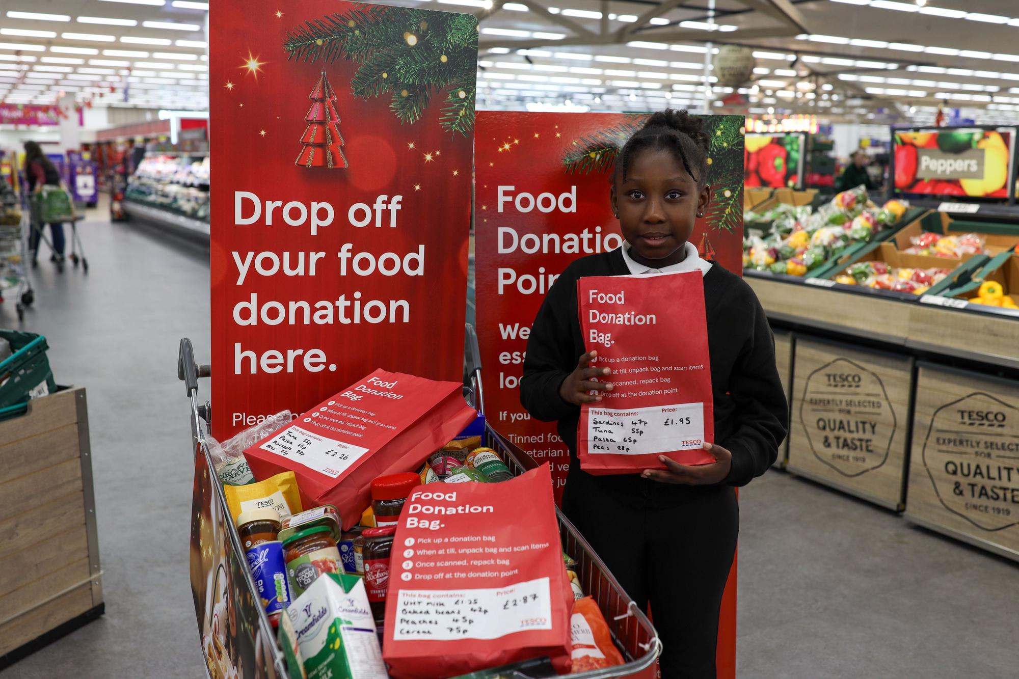Tesco customers across Northamptonshire thanked for generous Winter ...