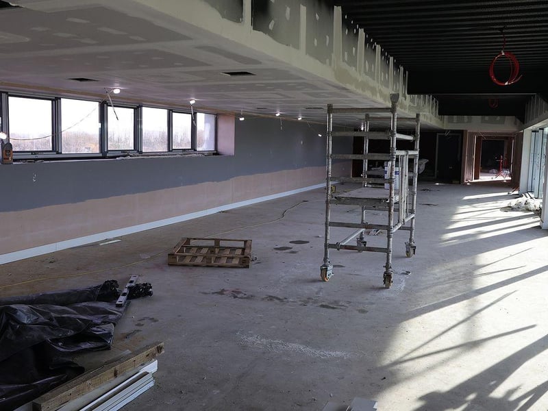 Work started in the summer and remains on track to be completed early next year