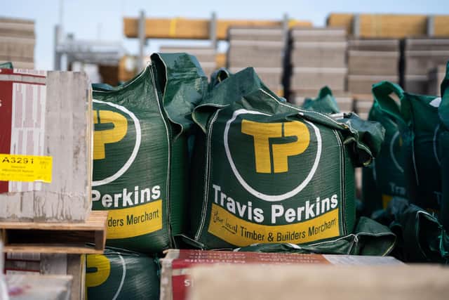 Travis Perkins has revealed its sales for the first three months of the year. Picture: Stephen Bates