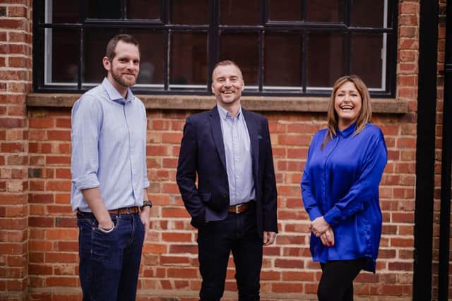 Vulcan Works management team Garrick Hurter, Darren Smith and Gail Haddon
