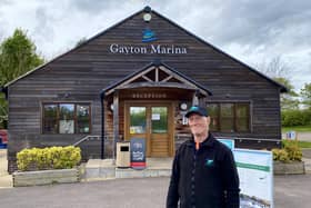 Paul Knappett, the Gayton Marina technician, gave us the rundown on everything we needed to know for our journey, from mooring at night to handling the boat.
