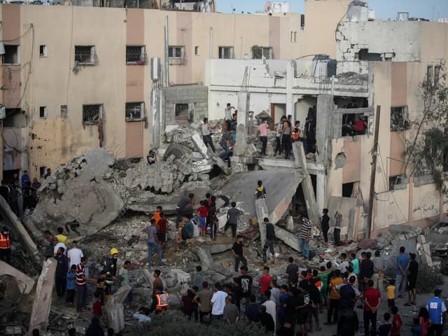 Humanitarian Crisis In Gaza.
