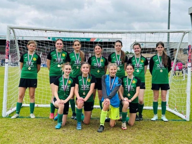 Blisworth Under 14 Girls at Sixfields