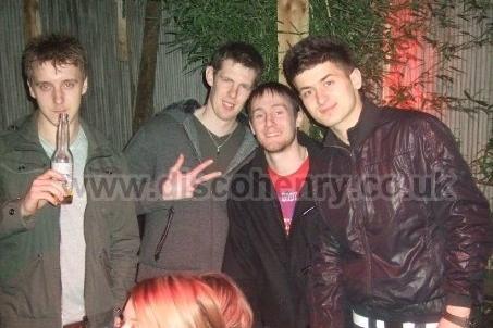 Nostalgic pictures from a night out at NB's 14 years ago