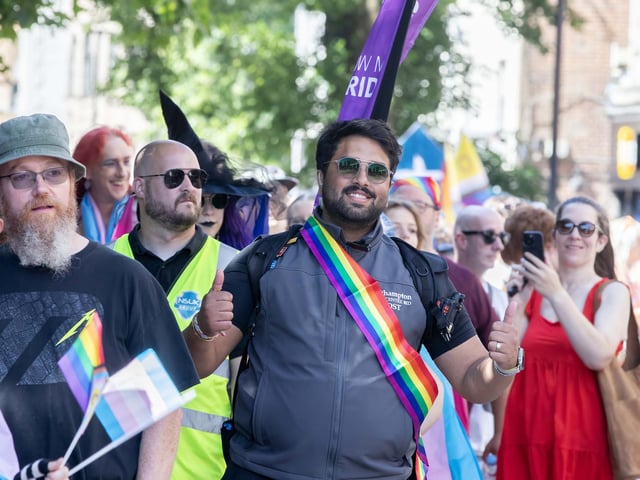 The event took place in Northampton town centre on Saturday July 12 and crowds flocked to join in the celebrations.