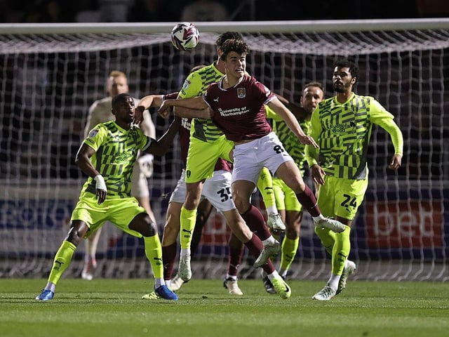 No questioning his work ethic or endeavour but he was another one who looked lost. Just could not get any kind of foothold or control in midfield bar a 10-minute spell after half-time. He's never played senior football before he arrived at Sixfields so to start seven games in a row is a huge ask... 5
