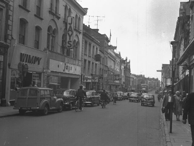 Probably Gold Street and Marefair, Northampton late 1950s or early 1960s