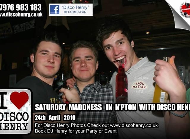 Nostalgic pictures from an April night out in town 13 years ago