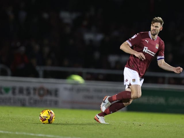 It was a disastrous afternoon for Town's defence and for once he was equally culpable. Balls and crosses into the box weren't dealt with and opposition attackers had too much space in dangerous areas. All that said, Cobblers simply cannot afford to lose him for any length of time... 4