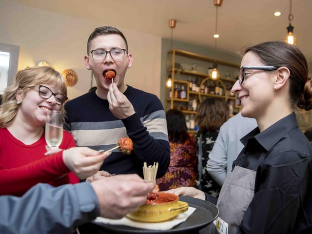 The authentic Italian restaurant, inspired by Davide’s home region Abruzzo, will offer handcrafted pasta from its premises in College Street Mews.