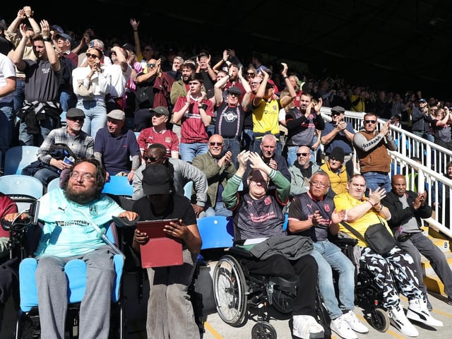 Over 1,600 of the Shoe Army witnessed Saturday's spectacular win