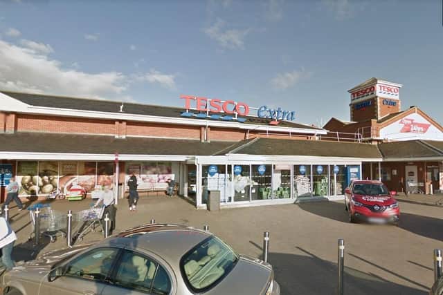 A new security measure has been introduced at Tesco Extra in Mereway