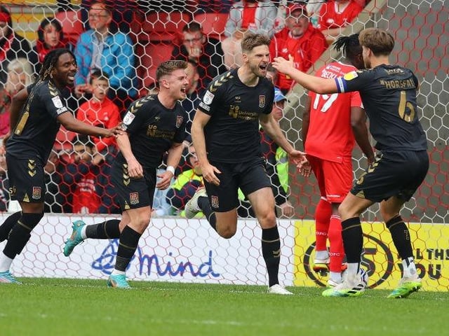 Made crucial contributions at both ends of the pitch. Reacted quickly to poke in his eighth of the season - bringing him level with Horsfall - to double the lead, and then cleared off the line from Smyth as Orient fought back in the second-half... 9