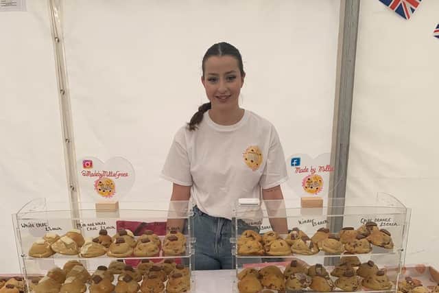 Millie Judd, 23, set up her independent cookie business more than three years ago and has not looked back.
