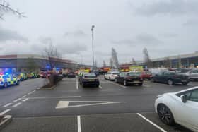 Emergency services at Rushden Lakes
