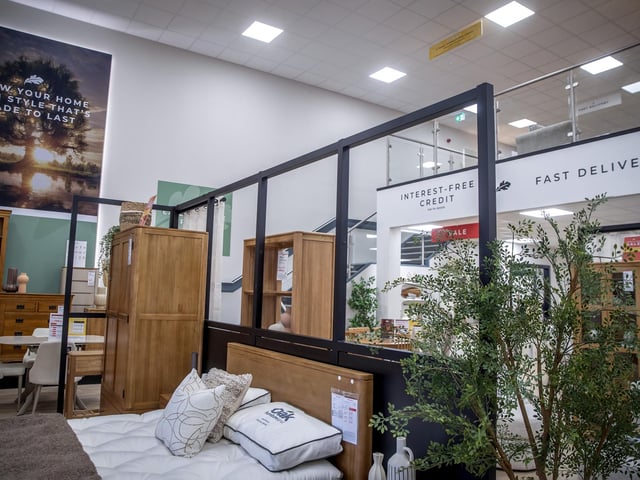 The national retailer opened its new showroom at Riverside Retail Park over the weekend (October 24)