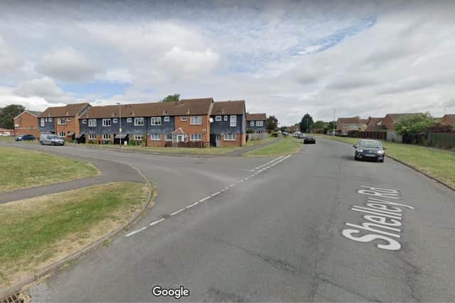 The junction of Shelley Road and Brooke Close/Google