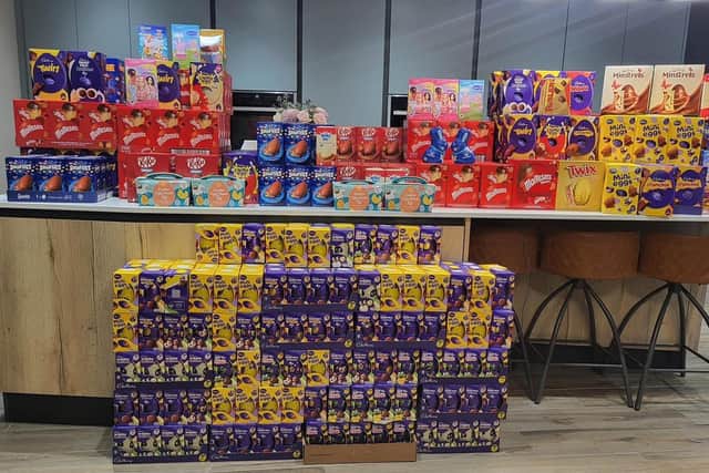 Eggs collected in Wellingborough /Jeanette Walsh
