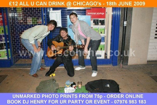 Nostalgic pictures from a June 2009 night out in Northampton