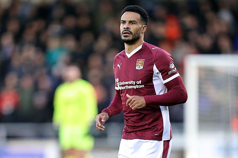 Couldn't start after playing in midweek but came on in the second half as Cobblers reverted to a back three... 6