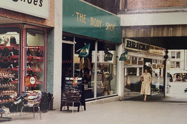 The Body Shop opened in Peacock Way in 1981.