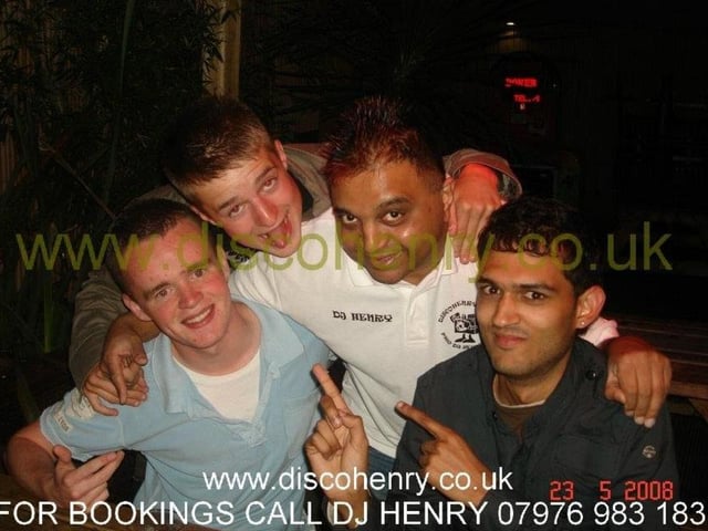 Nostalgic pictures from a Friday night out at NB's