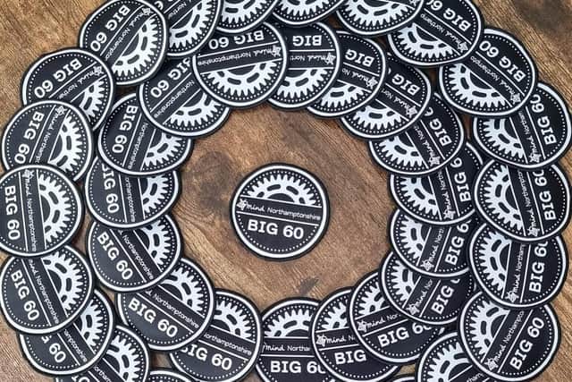 Big 60 Biker Challenge Commorative Patches