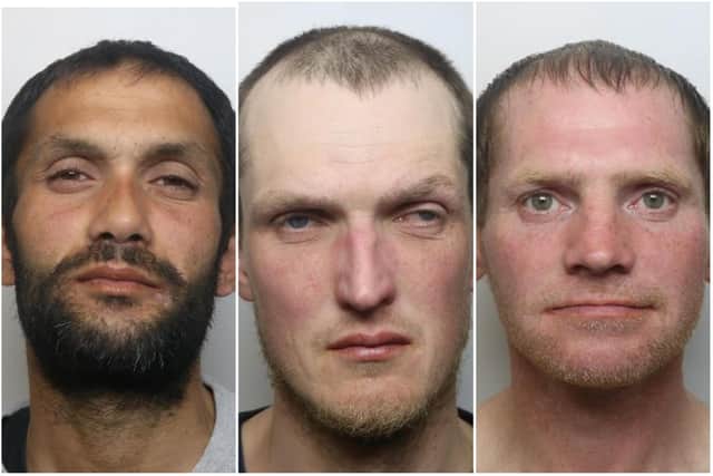 Arturs Brezovskis, aged 37, Sergevs Vasiljevs, aged 37, and Pavels Voetkjevics, aged 40.