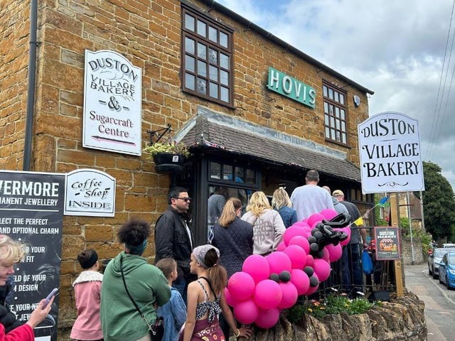 Duston Village Bakery, located in Main Road, recently celebrated its 100th birthday and has been run by Jenni Smith since the start of 2012. Jenni, who puts the community at the heart of everything she does, has worked at the bakery for around 35 years and began as a Saturday girl. Her sweet treats, particularly the snowman-themed donuts at Christmas time, and her pies are a family favourite in our household.