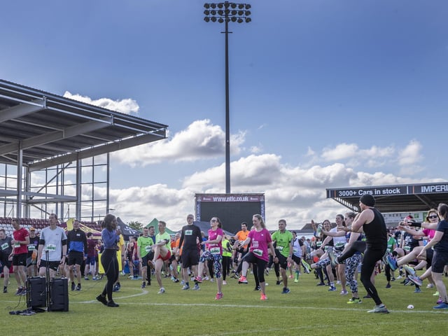 Runners taking part in the 2022 event.