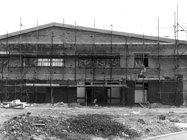 Delapre Golf Complex, Under construction 1976