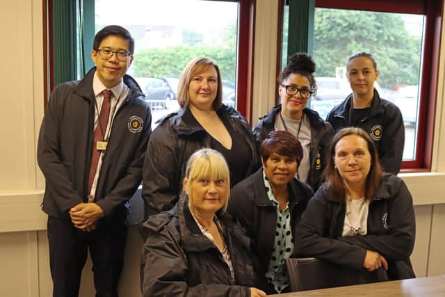 The support team at Northampton Partnership Homes.