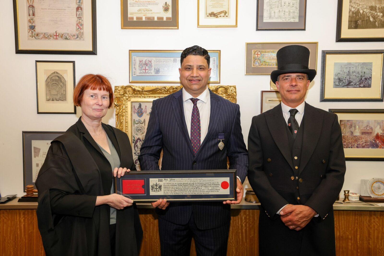 Northampton philanthropist given Freedom of City of London - Vimarsana News