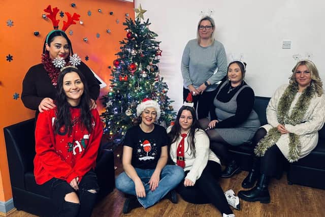 Gi Group team wearing Christmas Jumpers for charity