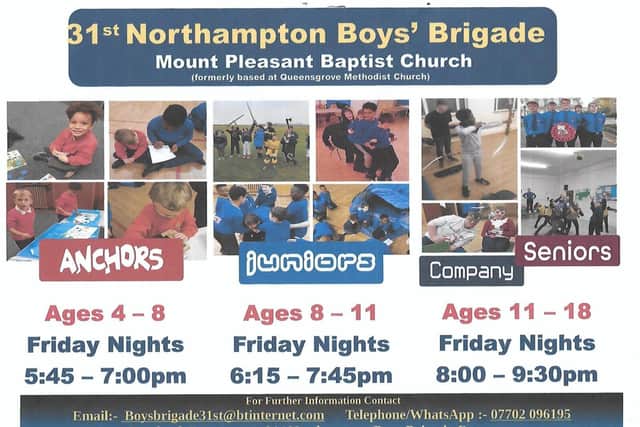 31st Boys' Brigade Details