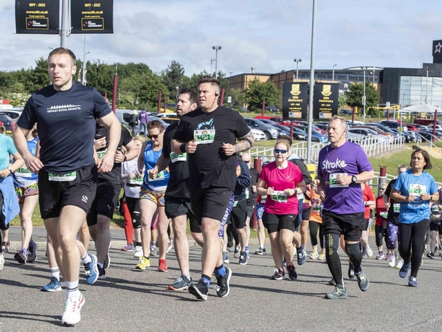 The second ever Northampton 10K on Sunday, May 29 saw around 1,000 people take part