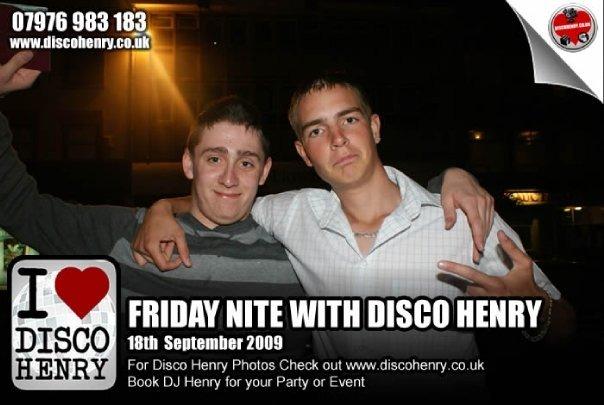 Nostalgic pictures from a night out in town 17 years ago