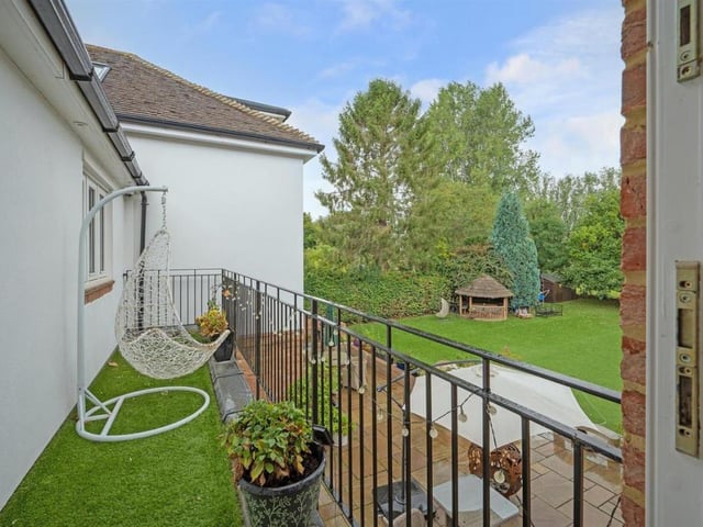The perfect place to curl up with a book and enjoy the view of the blissful surrounding countryside.