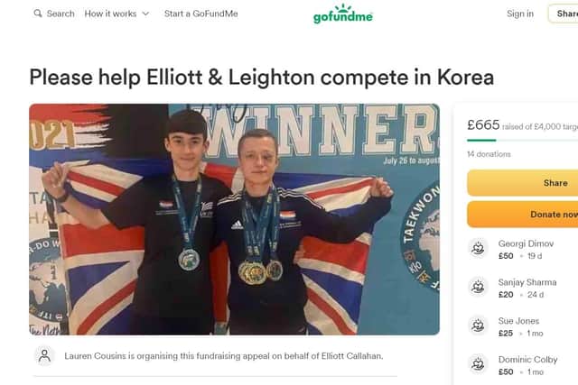 Please help Elliott & Leighton compete in Korea
