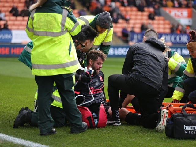 His injury barely 10 minutes in typifies Town's rotten luck at present. It was so innocuous but those ones are often the worst. Brady confirmed afterwards that he's dislocated his knee... 6