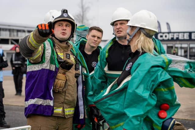 Exercise Callicarpa tested emergency services response to a marauding terrorist and chemical attack