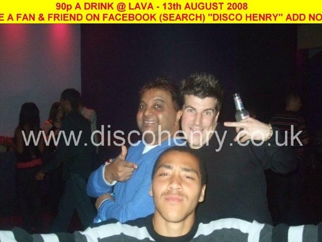 Nostalgic pictures from a '90p a drink' night out at Lava in town